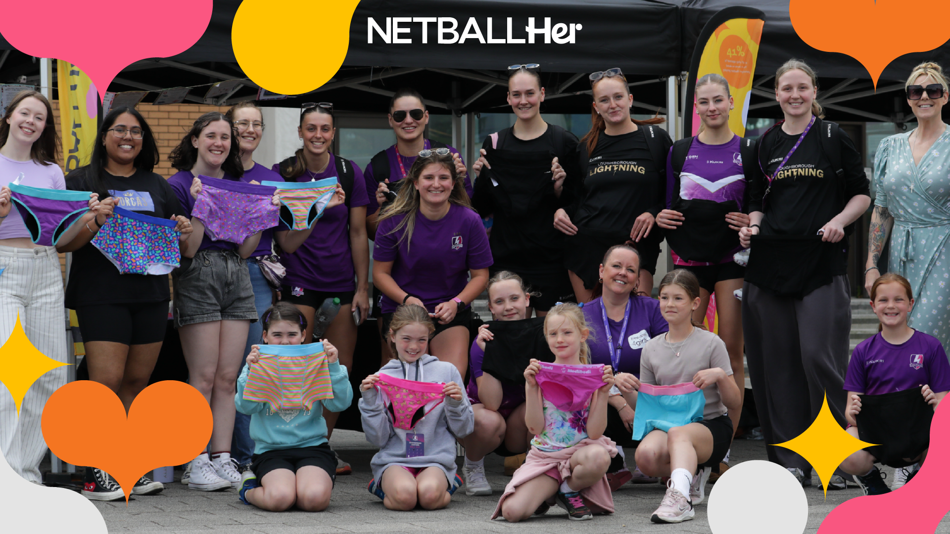 NETBALLHer puberty workshop opens up conversations for girls and their carer givers
